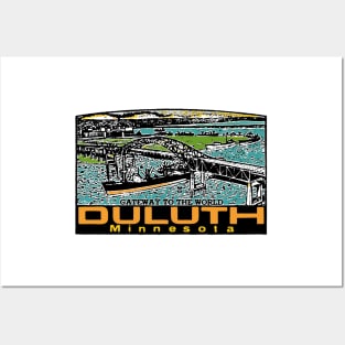 Vintage Duluth Decal Posters and Art